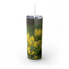 Skinny Tumbler with Straw – 20 oz Stainless Steel Cup