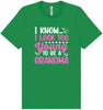 Too Young To Be A Grandma Adult Bella Canvas Shirt