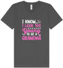 Too Young To Be A Grandma Unisex V-Neck Shirt