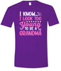 Too Young To Be A Grandma Adult Gildan Soft Shirt