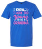 Too Young To Be A Grandma Adult Gildan Soft Shirt