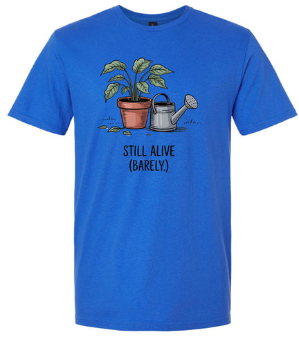 Still Alive Adult Gildan Soft Shirt