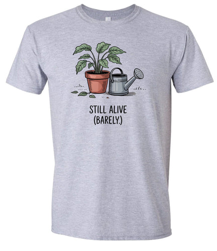 Still Alive Adult Gildan Soft Shirt