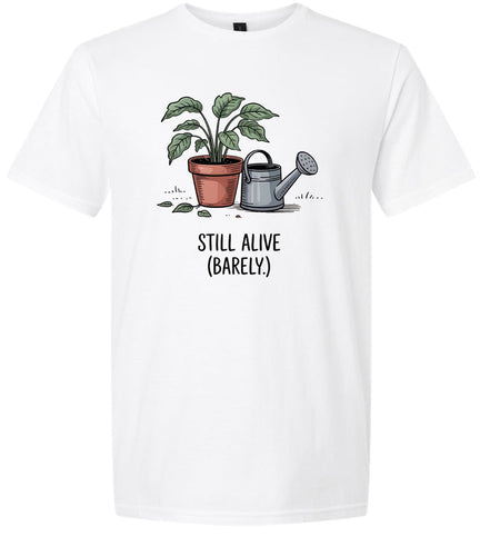 Still Alive Adult Gildan Soft Shirt