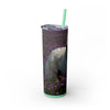 Skinny Tumbler with Straw – 20 oz Stainless Steel Cup