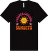 Forever Chasing Sunsets Adult Bella Canvas Shirt