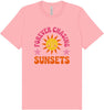 Forever Chasing Sunsets Adult Bella Canvas Shirt