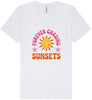 Forever Chasing Sunsets Unisex V-Neck Shirt