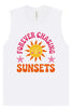 Forever Chasing Sunsets Muscle Tank