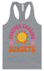 Forever Chasing Sunsets Women's Racerback Tank