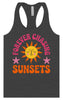 Forever Chasing Sunsets Women's Racerback Tank