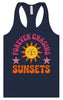 Forever Chasing Sunsets Women's Racerback Tank