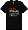 See Accept Support Pride Adult Bella Canvas Shirt