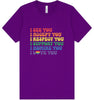 See Accept Support Pride Adult Bella Canvas Shirt