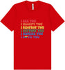See Accept Support Pride Adult Bella Canvas Shirt