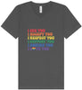 See Accept Support Pride Unisex V-Neck Shirt