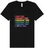 See Accept Support Pride Unisex V-Neck Shirt