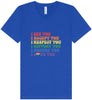See Accept Support Pride Unisex V-Neck Shirt