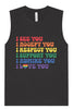 See Accept Support Pride Muscle Tank