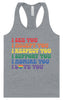 See Accept Support Pride Women's Racerback Tank