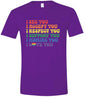 See Accept Support Pride Adult Gildan Soft Shirt