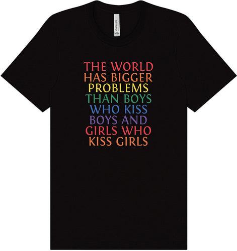 Bigger Problems Pride Adult Bella Canvas Shirt