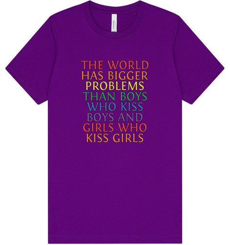 Bigger Problems Pride Adult Bella Canvas Shirt