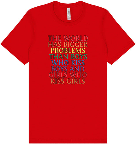 Bigger Problems Pride Adult Bella Canvas Shirt