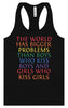 Bigger Problems Pride Women's Racerback Tank