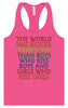 Bigger Problems Pride Women's Racerback Tank