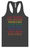 Bigger Problems Pride Women's Racerback Tank