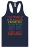Bigger Problems Pride Women's Racerback Tank