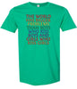 Bigger Problems Pride Adult Gildan Soft Shirt