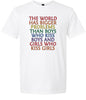 Bigger Problems Pride Adult Gildan Soft Shirt