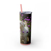 Skinny Tumbler with Straw – 20 oz Stainless Steel Cup
