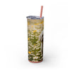 Skinny Tumbler with Straw – 20 oz Stainless Steel Cup
