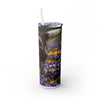 Skinny Tumbler with Straw – 20 oz Stainless Steel Cup