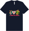 Peace Love Cinco de Mayo Adult Bella Canvas Shirt