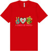 Peace Love Cinco de Mayo Adult Bella Canvas Shirt