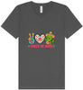Peace Love Cinco de Mayo Unisex V-Neck Shirt