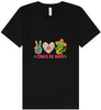 Peace Love Cinco de Mayo Unisex V-Neck Shirt