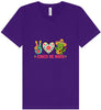 Peace Love Cinco de Mayo Unisex V-Neck Shirt