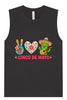 Peace Love Cinco de Mayo Muscle Tank
