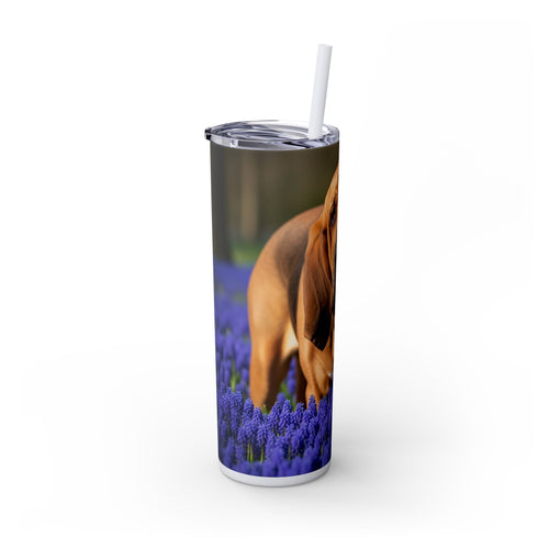 Skinny Tumbler with Straw – 20 oz Stainless Steel Cup