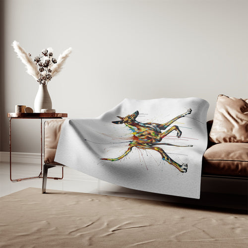 Sweatshirt Blanket – Plush Fleece Throw, 2 Size Options