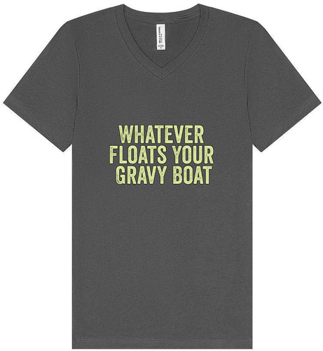 Floats Your Gravy Boat Unisex V-Neck Shirt