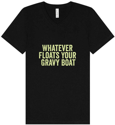 Floats Your Gravy Boat Unisex V-Neck Shirt