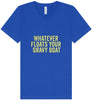 Floats Your Gravy Boat Unisex V-Neck Shirt