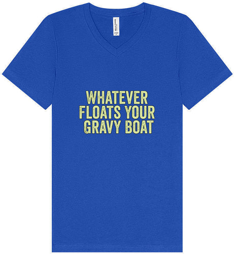 Floats Your Gravy Boat Unisex V-Neck Shirt