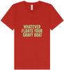 Floats Your Gravy Boat Unisex V-Neck Shirt